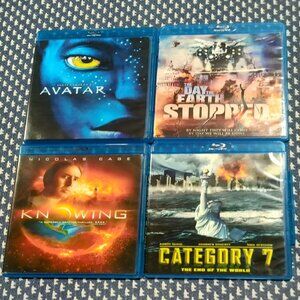 Sci-Fi Blu-Ray Set: Avatar, The Day the Earth Stopped, Category 7, and Knowing